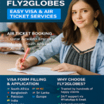 Fly2Globes – Visa Form Fill & Air Ticket Booking from Eswatini to South Africa, Bangladesh, Pakistan, India, Sri Lanka, USA & Europe